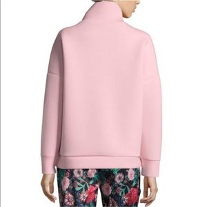 Project Runway Pink Oversized Funnel Neck Sweatshirt Size Large